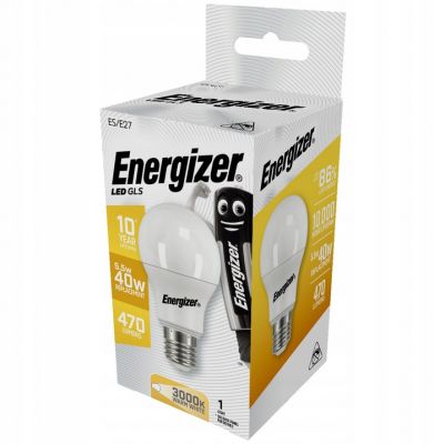 ŻARÓWKA LED  E27 470LM 40W ciepła biel ENERGIZER (S17532)