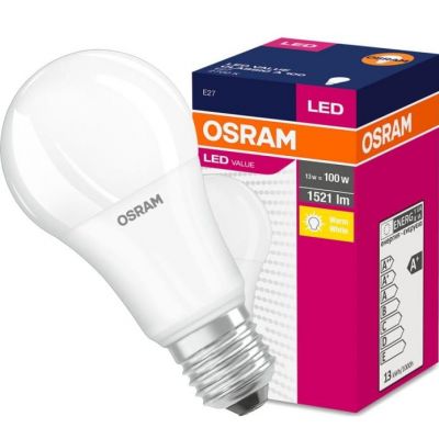 Żarówka LED E27 14/100W 1521lm  200° 2700K ciepła biel VALUE OSRAM LEDVANCE (4052899971097)
