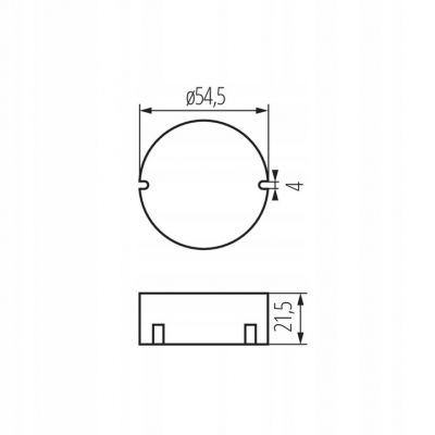 Zasilacz LED CIRCO LED 12V DC 15W 24241 KANLUX (24241)