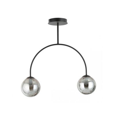 Emibig Żyrandol ARCHI 2 BL GRAFIT E14 10W MAX LED 1287/2 (1287/2)