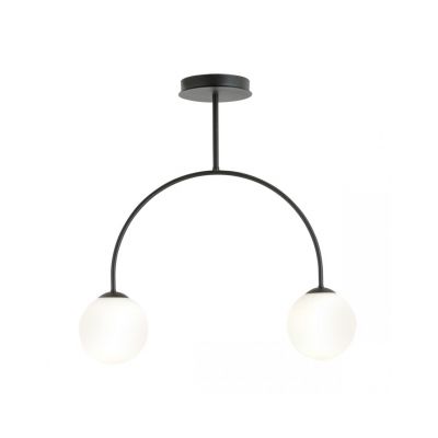 Emibig Żyrandol ARCHI 2 BL OPAL E14 10W MAX LED 1288/2 (1288/2)