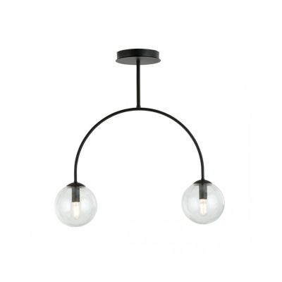 Emibig Żyrandol ARCHI 2 BL TRANSPARENT E14 10W MAX LED 1286/2 (1286/2)
