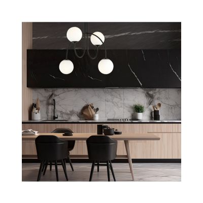 Emibig Żyrandol ARCHI 4A BL OPAL E14 10W MAX LED 1288/4A (1288/4A)