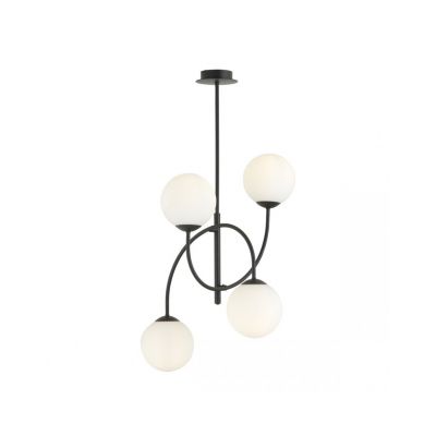 Emibig Żyrandol ARCHI 4B BL OPAL E14 10W MAX LED 1288/4B (1288/4B)